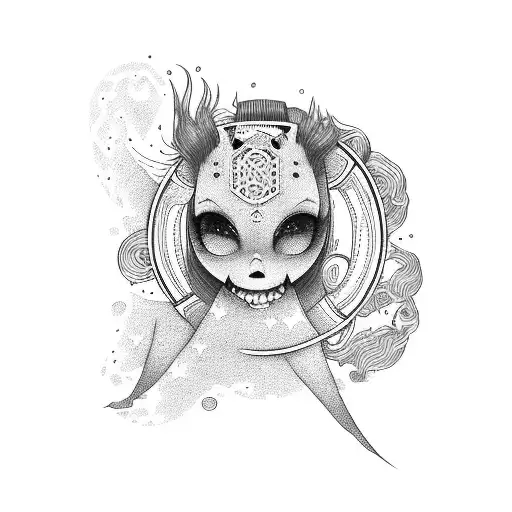 Dancing Kids On The Full Moon