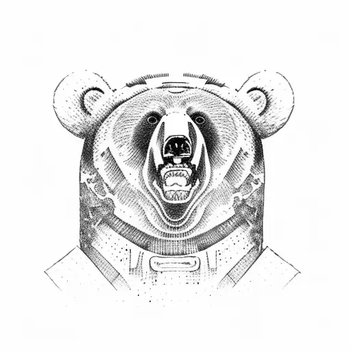 Bear Standing On Hind Legs