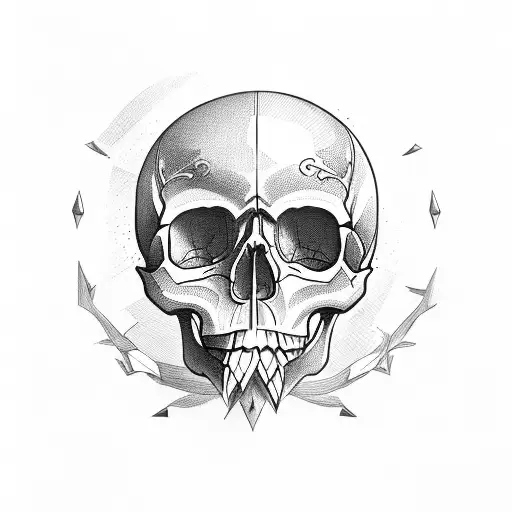 Skull And Cards