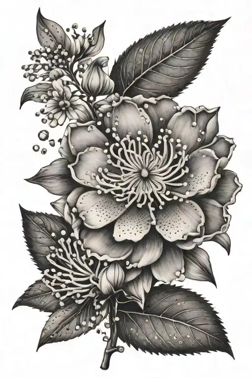 Peony Passion Flower Lily Of The Valley