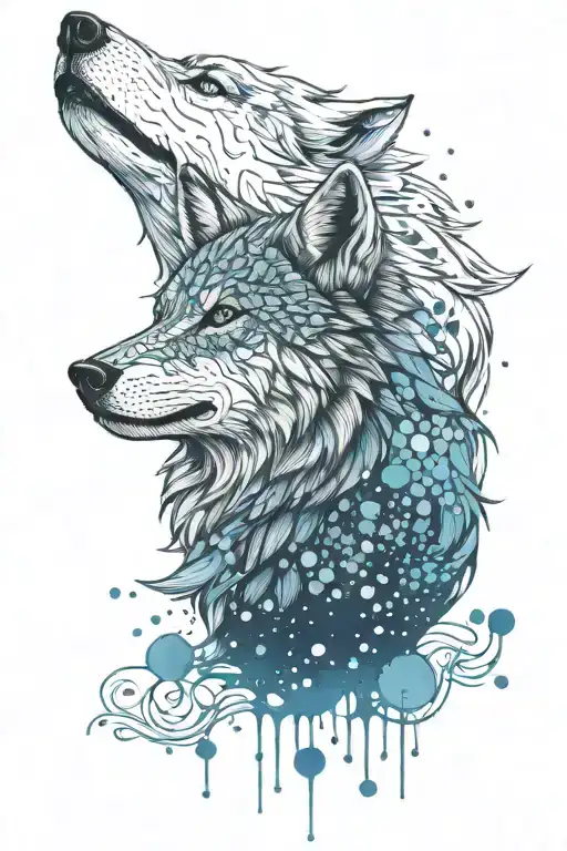Wolf Moon Blue