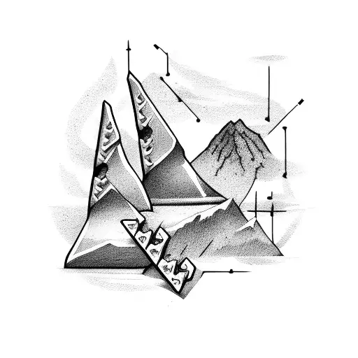 Bolts And Mountain And Screws