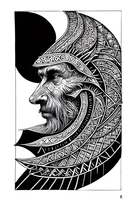 Norse Lines Geometrical Desing