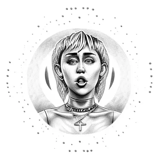 Miley Cyrus Tarot Card For Growth
