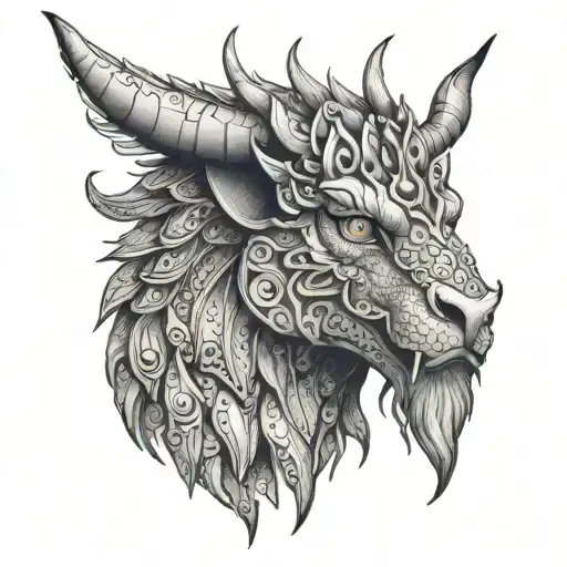 Illustrate A Mythical Creature Inspired By Slovakian And Scottish Legends For A