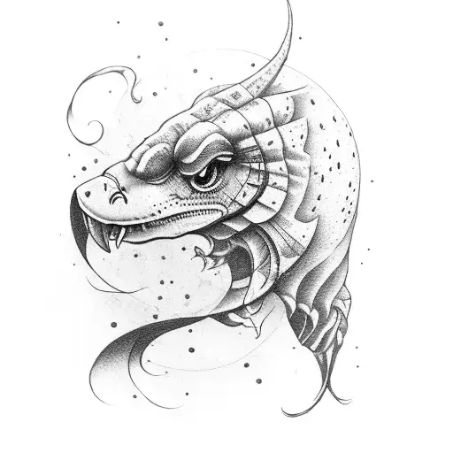 Birth Details On A Scroll With Footprint