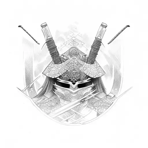 Katana With Ronin Hat