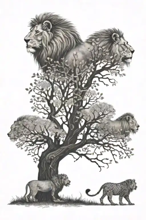 Lion Family Tree