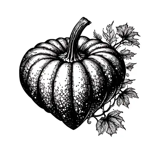 Heart Shaped Pumpkin