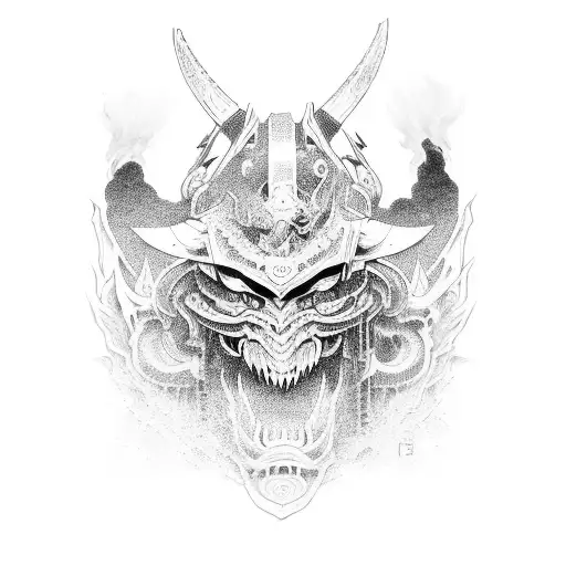 Japanise Deamon Warrior