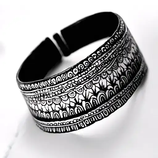 Bracelet Tattoo On Forearm