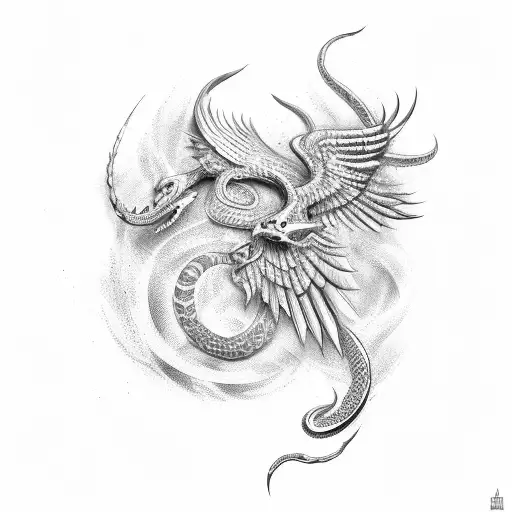 Phoenix Et Serpent