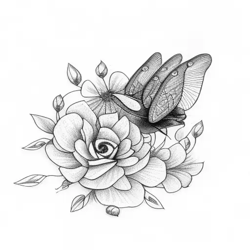 Flower Branch Bird Firefly