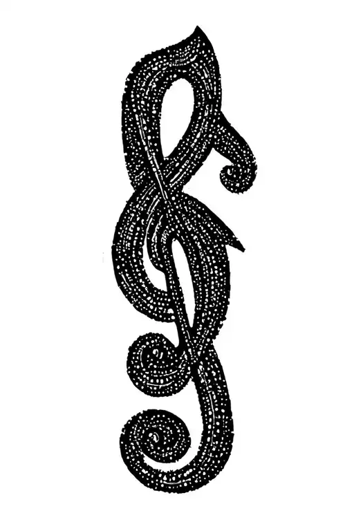 Music Notes Forming