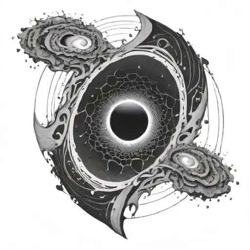 A Mystical Interpretation Of A Black Hole As A Portal To Another Dimension