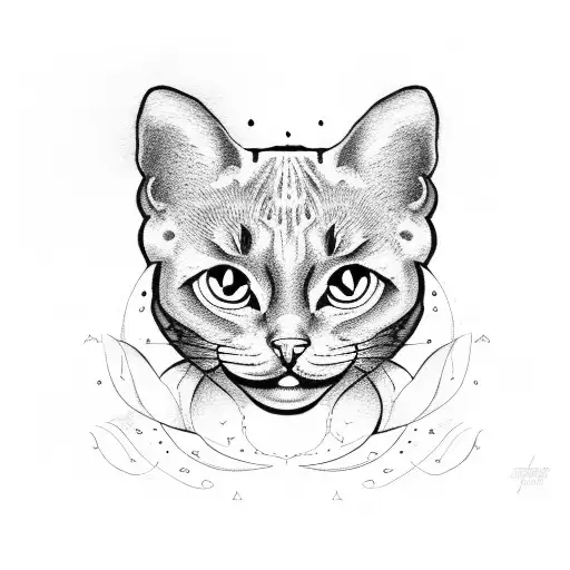 Jackolantern With A Black Cat And A Black Dog