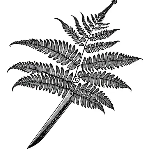 Fern With A Sword