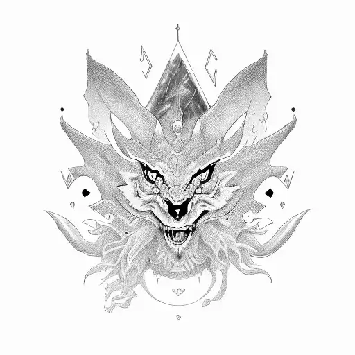 Dragon With Hearts