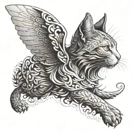Cat With Wings