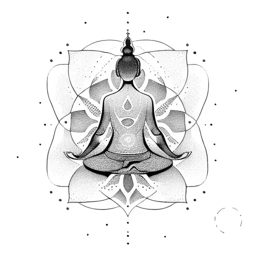 Yoga Poses Forming The Shape Of A Guitar