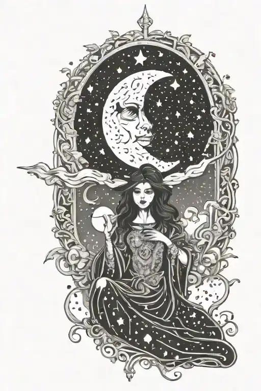 Witchy Moon Tarot