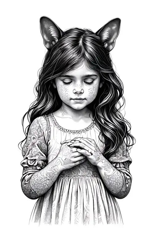 Daughter Holding Hands Picking