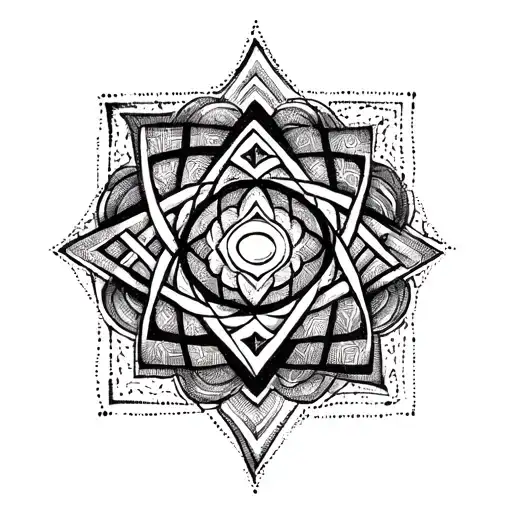 Amazigh Symbol Intertwined