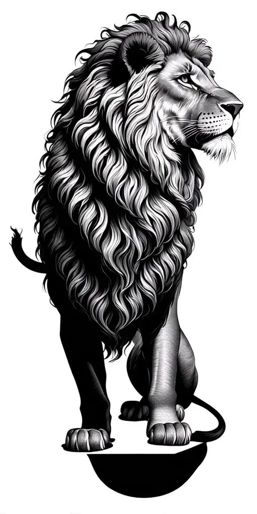 Stoicism Lion