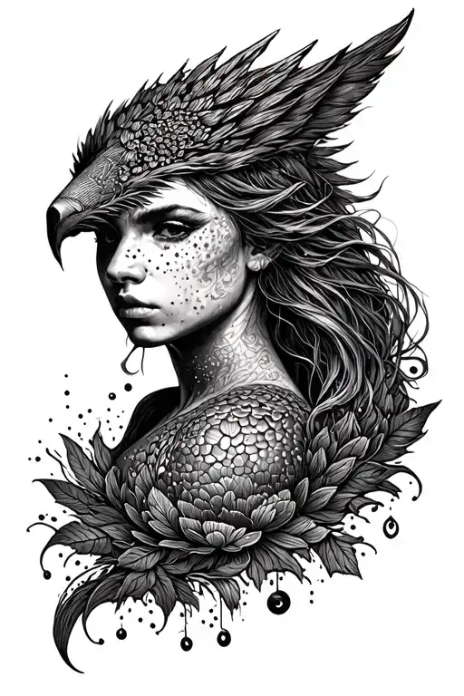 Realism Tattoo Of A Brave