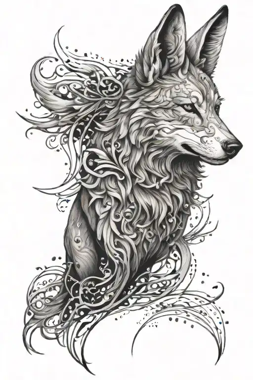 Powerful Naugthy Majestic Wolf Rabbit Entire Body