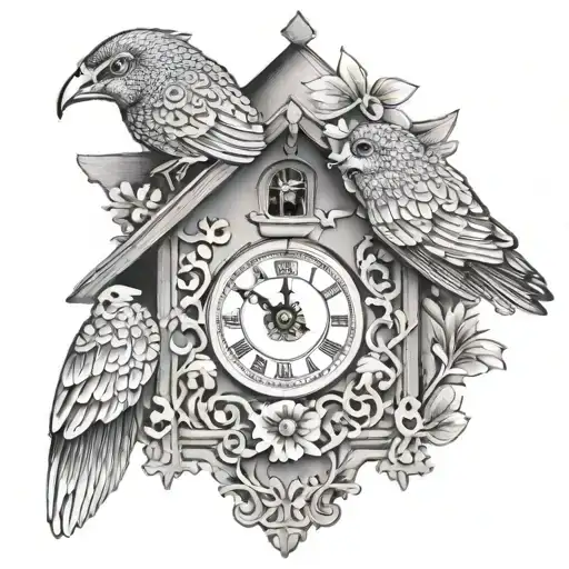 German Cuckoo Clock Munich