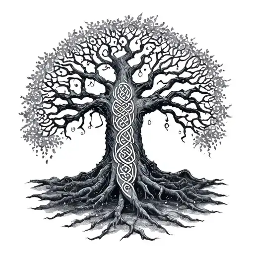 Norse Mythology Family Tree With Celtic Influences