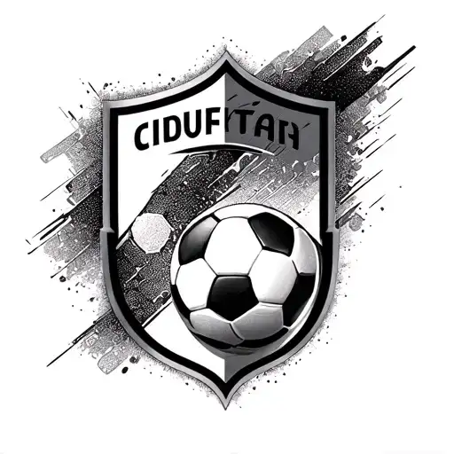 Abstraction On The Theme Of Football Club Logo