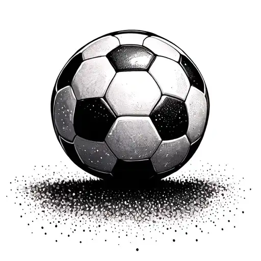 Abstraction On The Theme Of Football