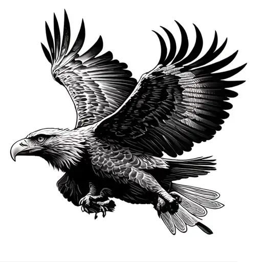 Eagle Flying