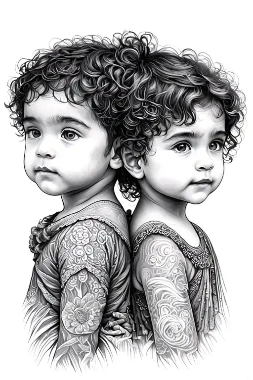 My Children Noah And Lou