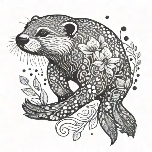 Otter Floral