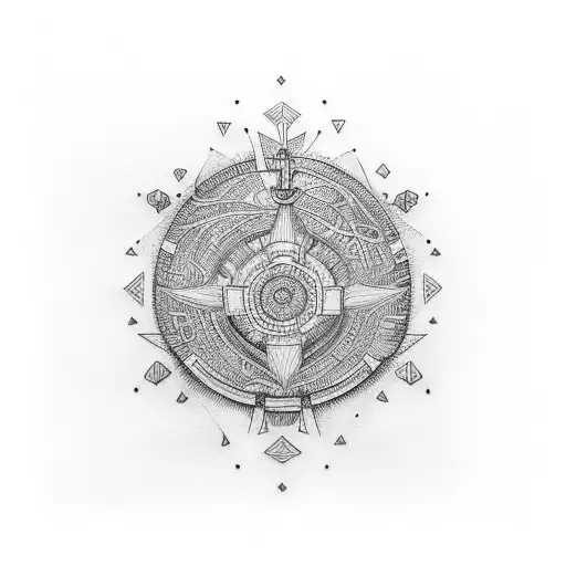 Triqueta Symbol Incorporating Sensory Elements