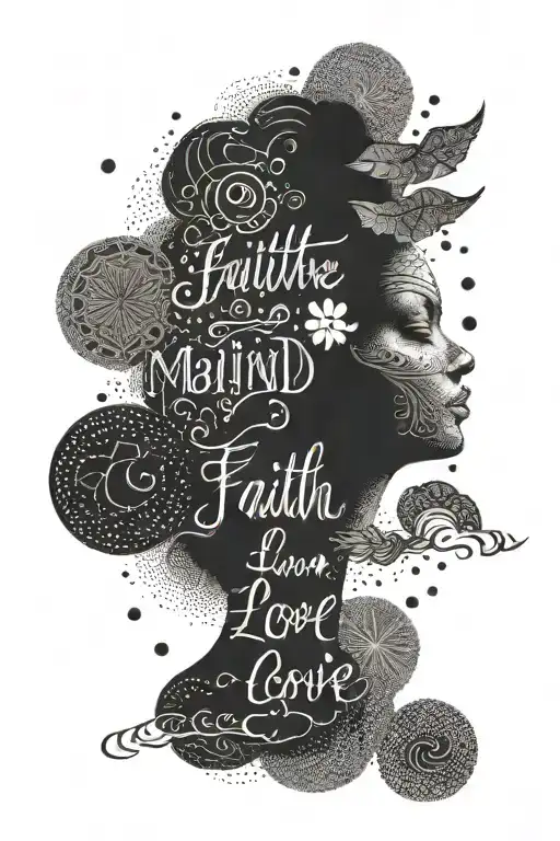 Positive Mind Faith Hope Love