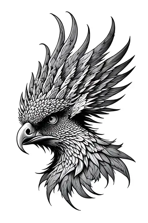 Phoenix Head Looking Forward