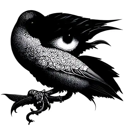 Creative Tattoo Design Combining