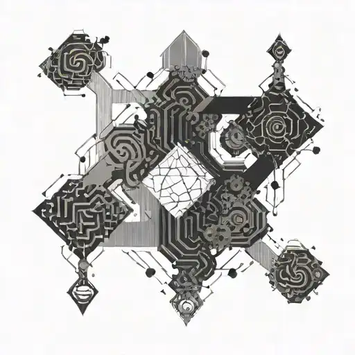 An Intricate Coding Algorithm Intertwined With Chaotic Symbols