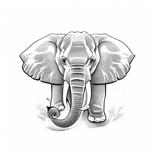 Elephant In The Shape Of Revolver