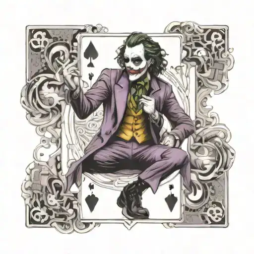 Joker Playing Card