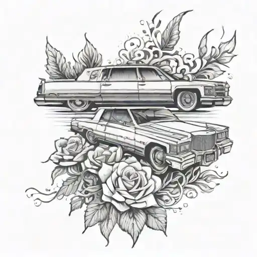 A 1982 Cadillac Coupe Deville