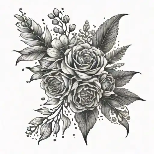 Birth Flower Bouquet