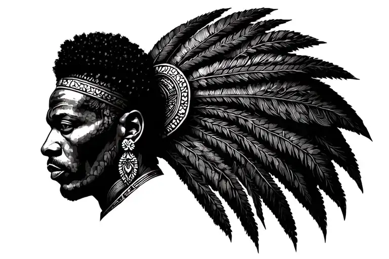 African Warrior Protector
