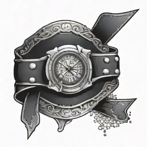 A Championship Belt With A Blood Glucose Meter As The Buckle
