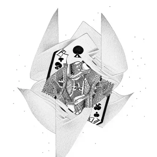 Cowboys Playing Card