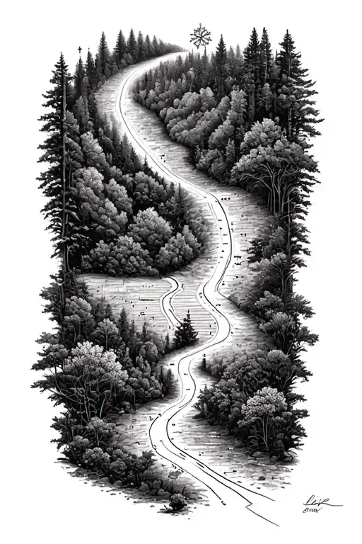 Road Map Of Important Steps In Life